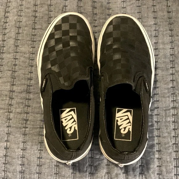 EUC Women’s Size 5.5 Vans Checkered VANS - Picture 2 of 3